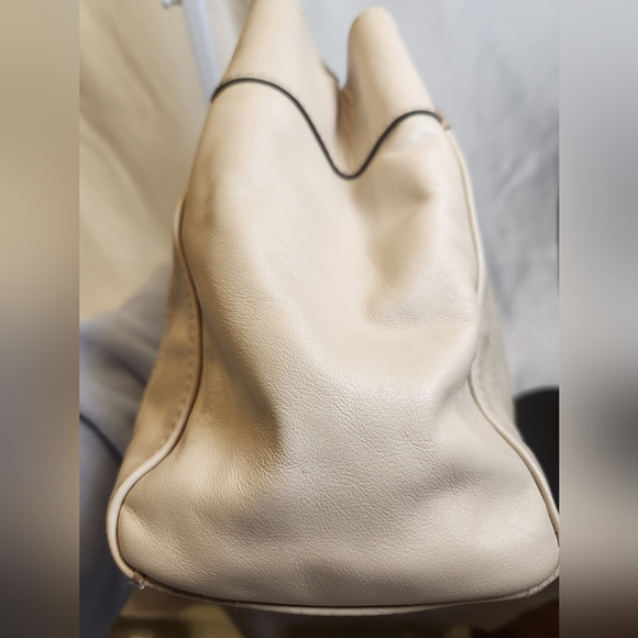 Coach Penelope Carryall Bag Leather And Snakeskin With Matching Wallet/Wristlet - Picture 6 of 17